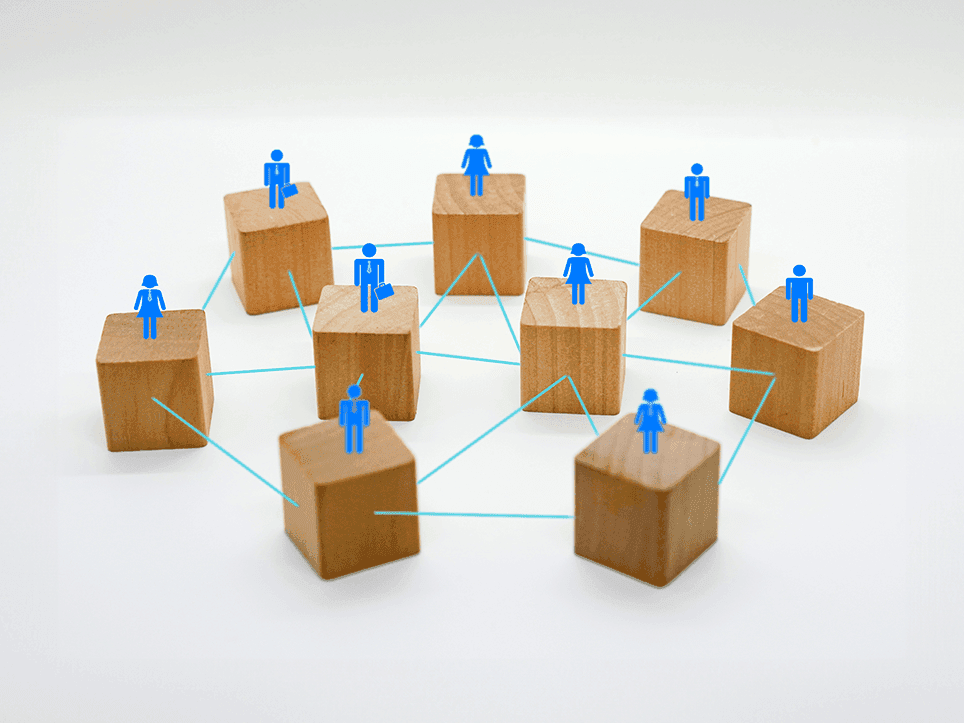 Cooperation network diagram